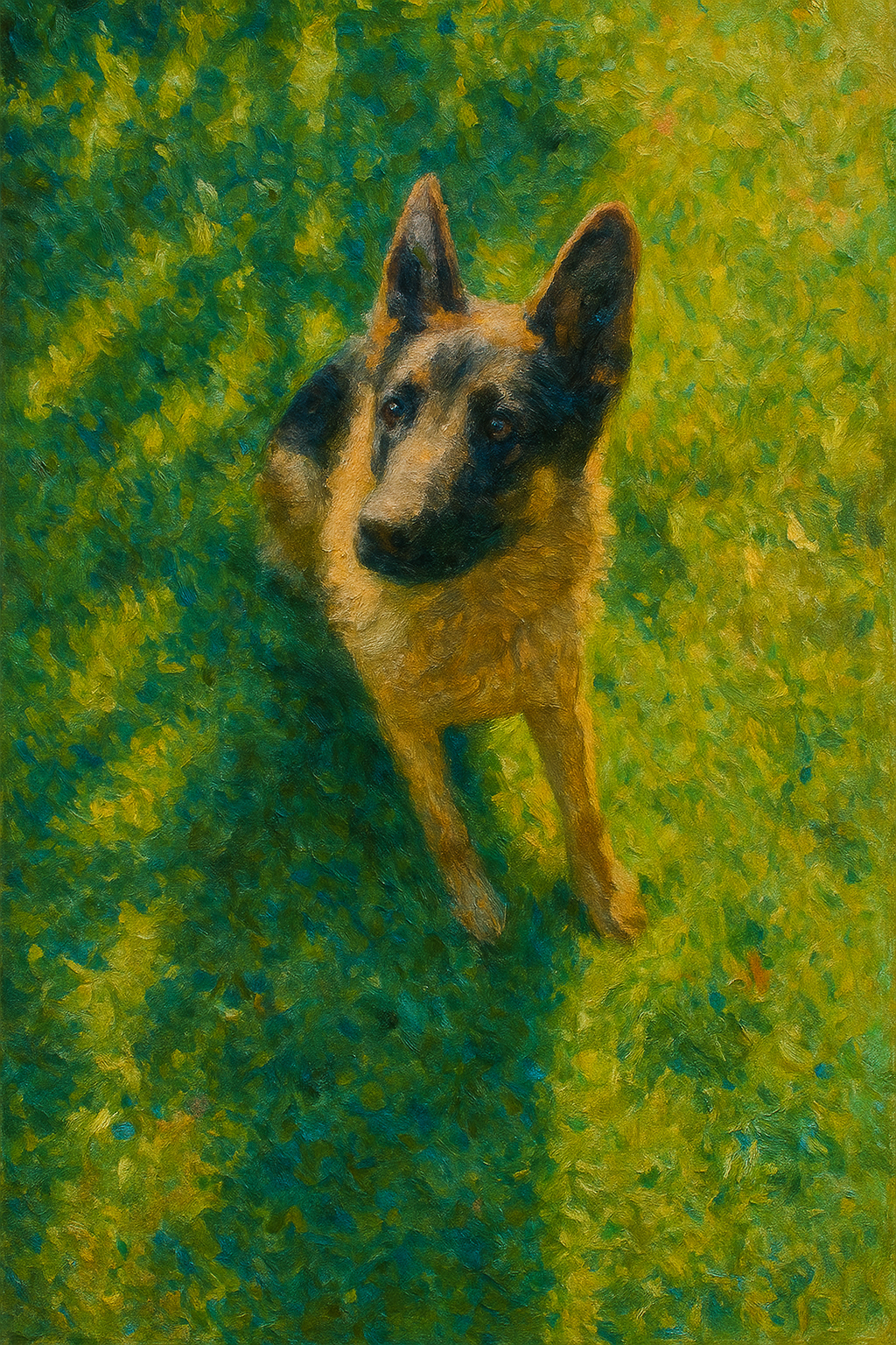 My Friend - Digital Oil Painting